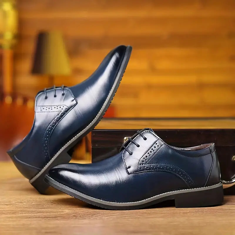 Business Style Anzugschuhe Herren Aus Kalbsleder – Tavélo