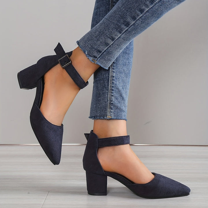 Echoarchiv | Damen Sandalen mit Blockabsatz Schnürung, mit Knöchelriemen, Elegant