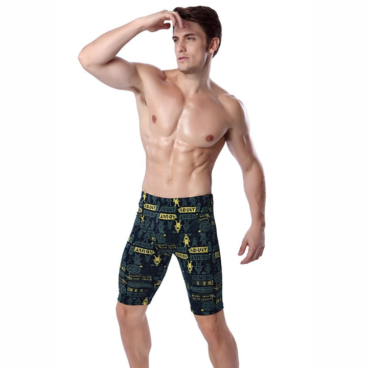 Herren Schwimmshorts mit kreativem Grafikdesign Echo Archiv