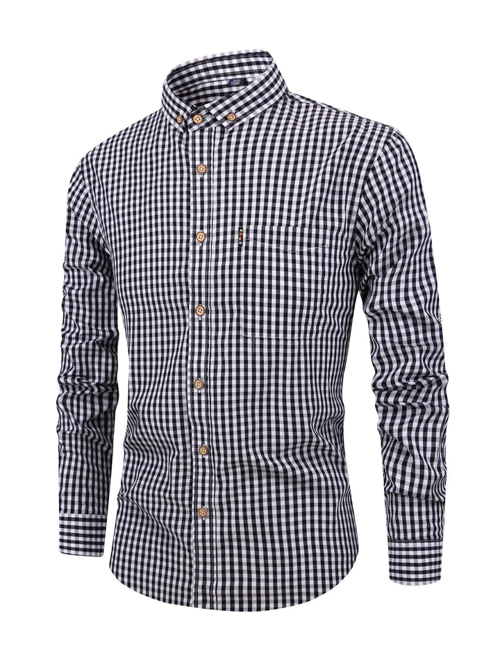Herren Karohemd für den Herbst Casual & Bequem