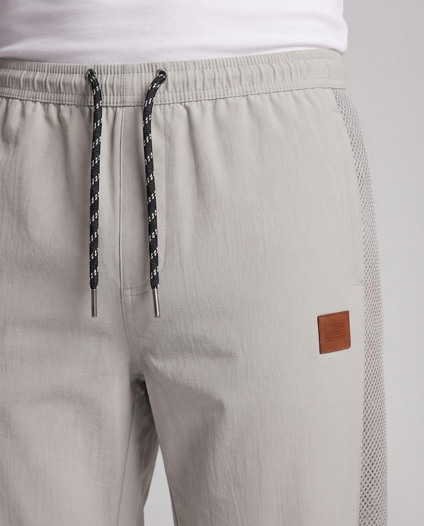 Herren Mode Freizeit Hose mit Atmungsaktiven Einsätzen Echoarchiv