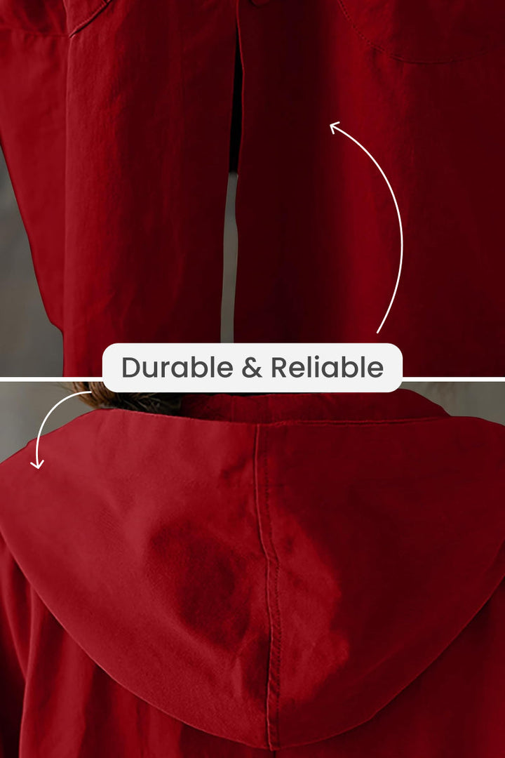 Echoarchiv | Wasserdichte Oversized Windjacke