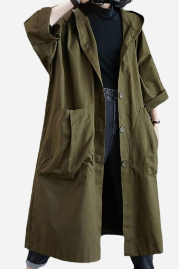 Echoarchiv | Wasserdichte Oversized Windjacke