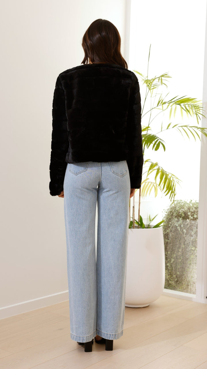 Echoarchiv | Luxus Damen Crop Jacke