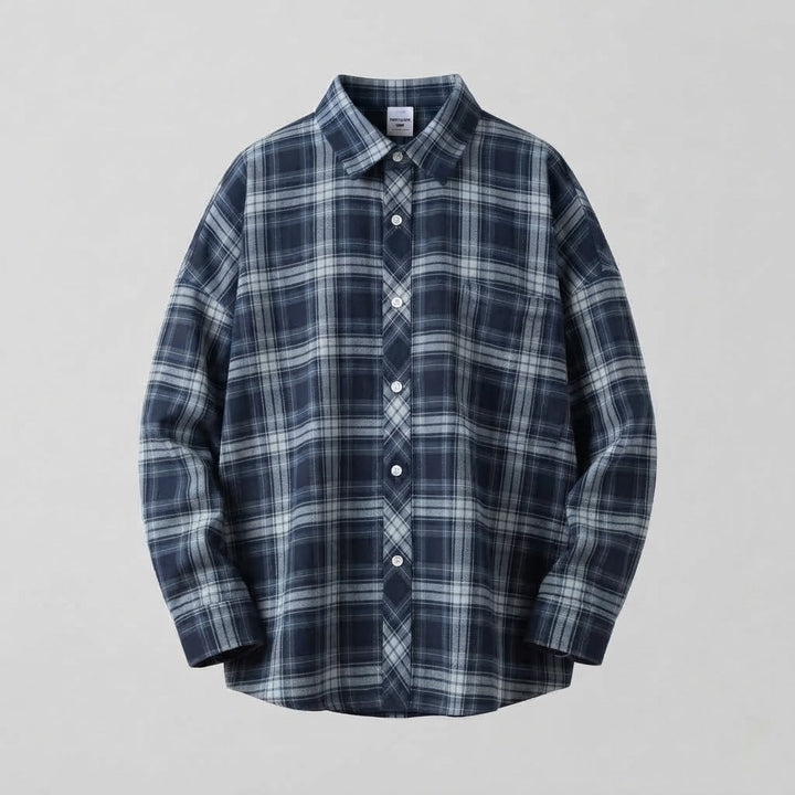 Damen Casual Kariert Kurzarmshirt Echoarchiv