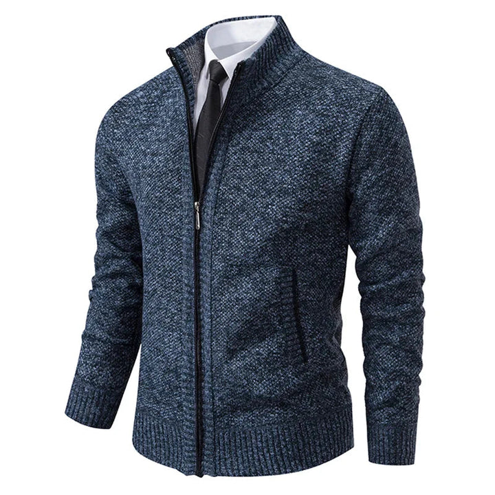 Echoarchiv - Stilvolle und Bequeme Winter Fleece Jacke mit Reißverschluss für Männer