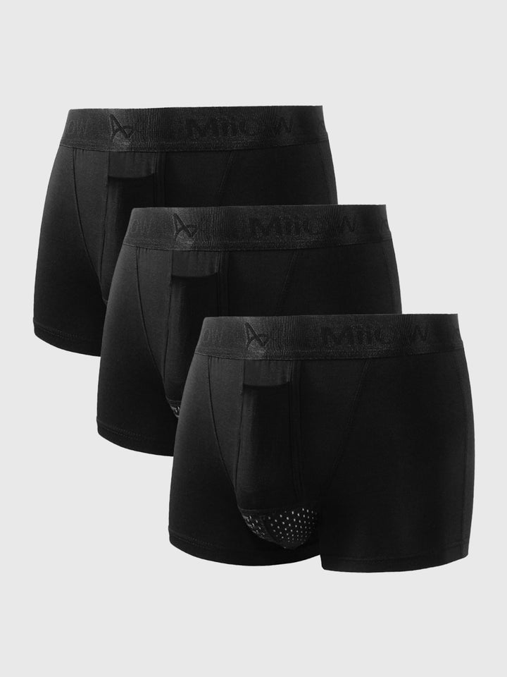 Echoarchiv | Bequeme Herrenboxershorts (3Er Pack) Weich & Atmungsaktiv