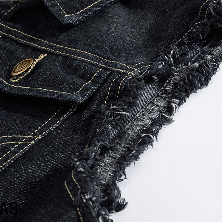 Echoarchiv Stylische Denim Weste für Herren