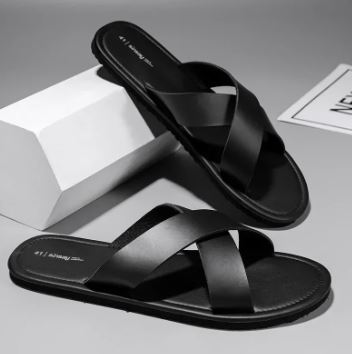 Modische flache Cross-Sandalen für Männer Echoarchiv