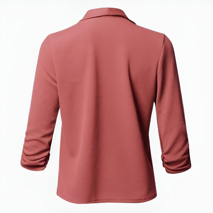 Echoarchiv | Blazer Mit Langen Ärmeln Für Damen Formal