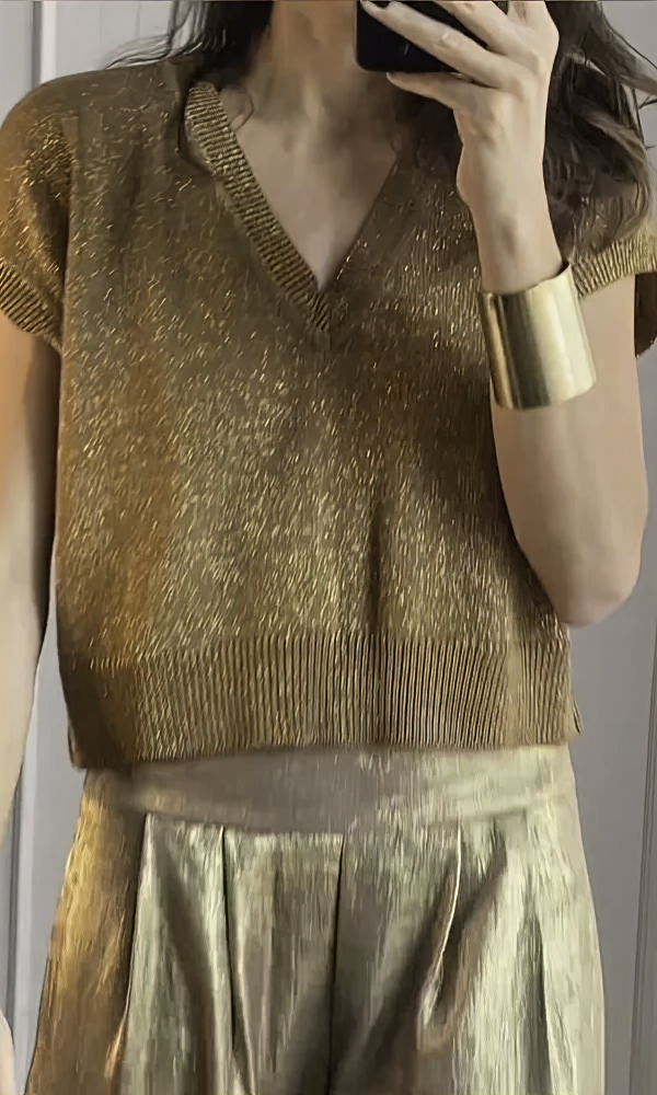 Damen Top- und Hosen-Set mit Bequemem Schnitt & Stylischem Design | Echoarchiv