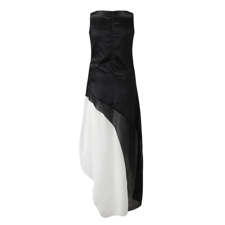 Elegante mehrlagige Ombre-Kleid – Élara