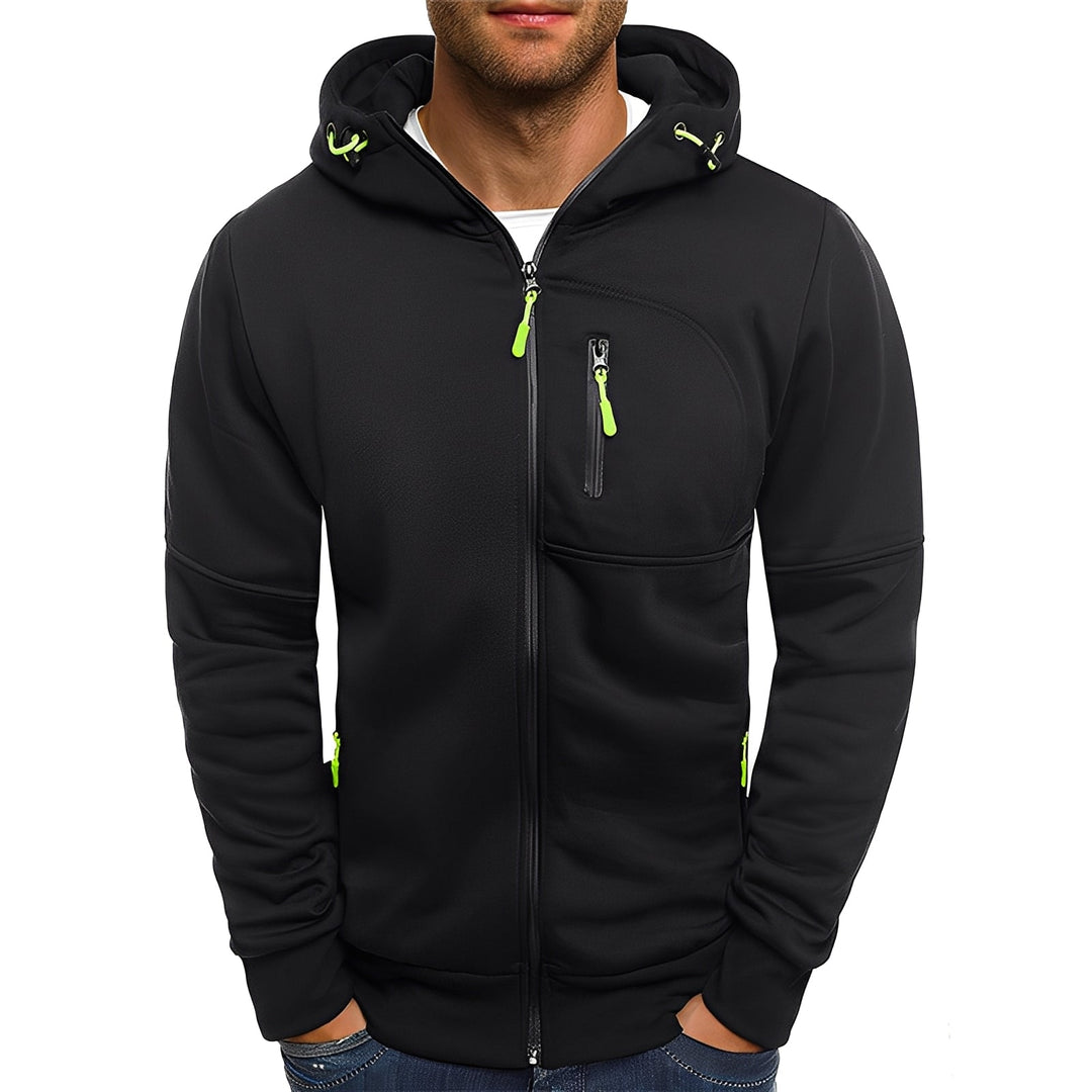 Echoarchiv | Echoarchivrne Fleecejacke mit Kapuze für Herren