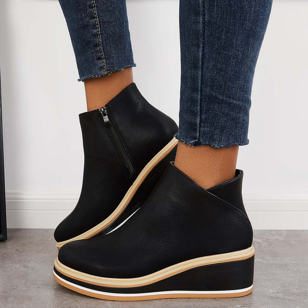 Echoarchiv | Stiefelette mit Seitenreißverschluss