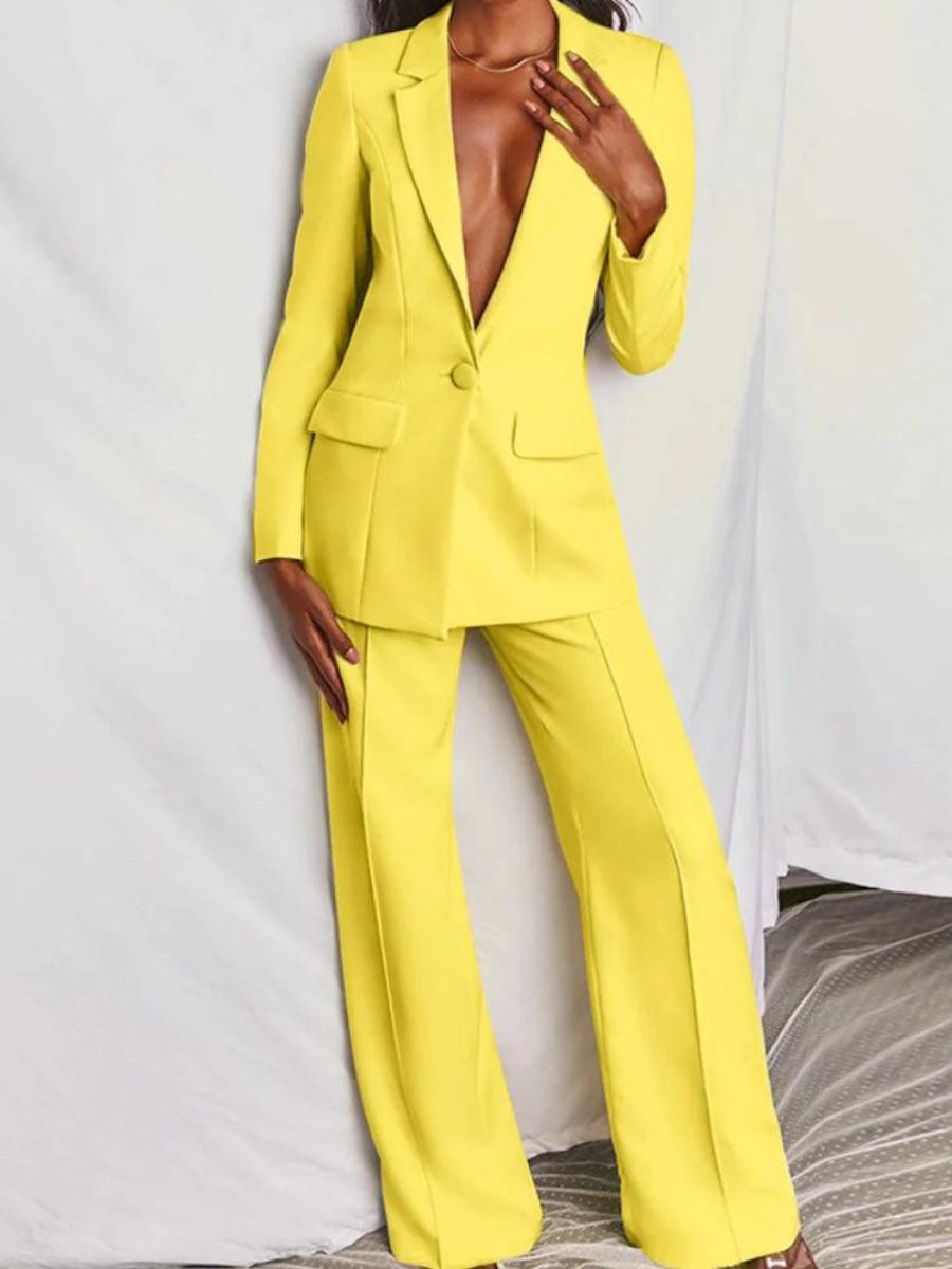 Echoarchiv | Blazer und Hose Set für Damen Business Kleidung