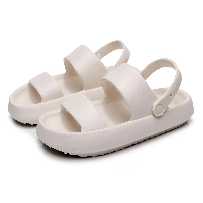 Echoarchiv | Orthopädische Sandalen Comfort Plus Pantoletten mit Doppelriemen Gepolsterte, Lässige Slip-On-Sandalen