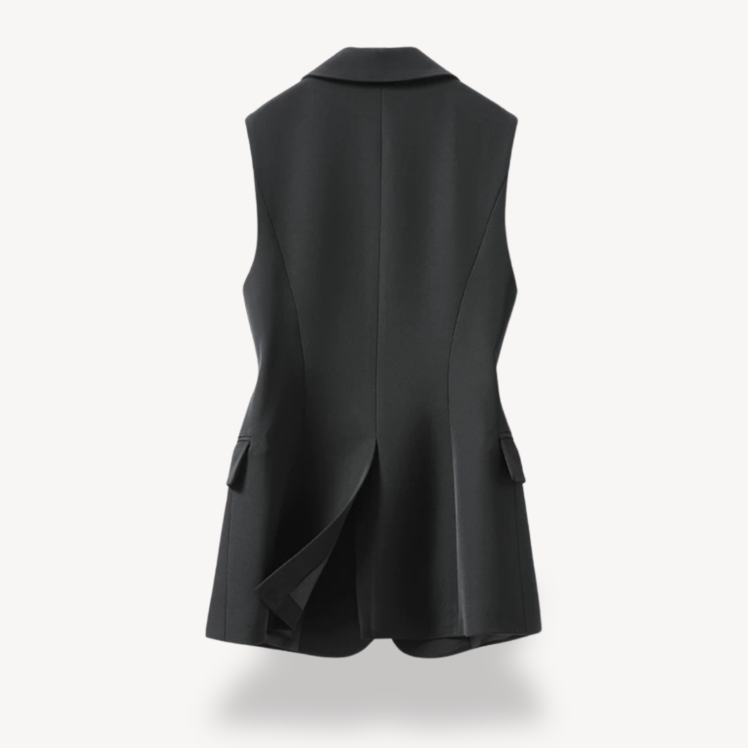 Echoarchiv | Damen Ärmelloser Blazer