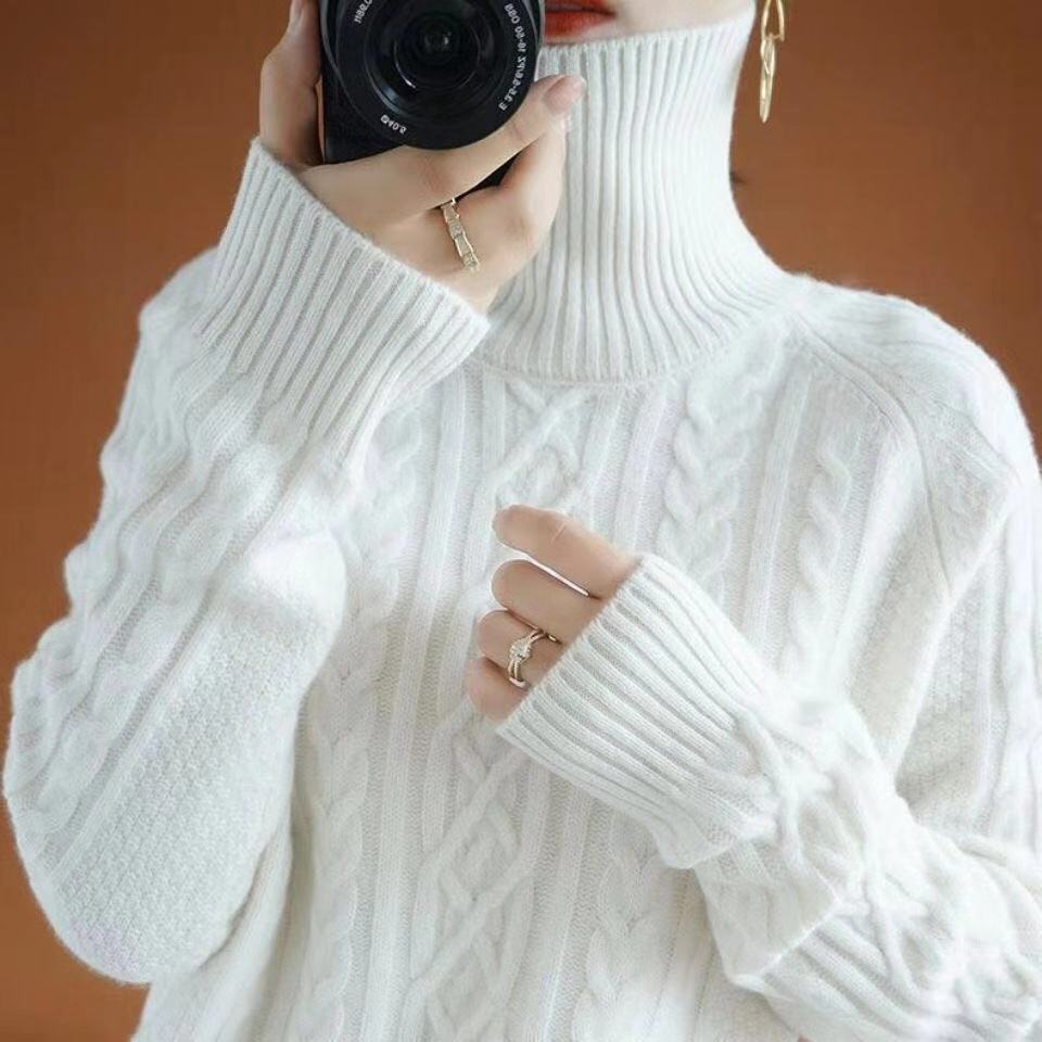 Echoarchiv | Gestrickter Rollkragenpullover