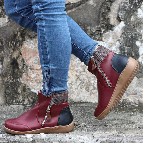 Orthopädische Premium-Stiefel mit Reißverschluss – Lioré