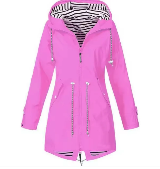 Echoarchiv | Wasserdichte Jacke mit Kapuze