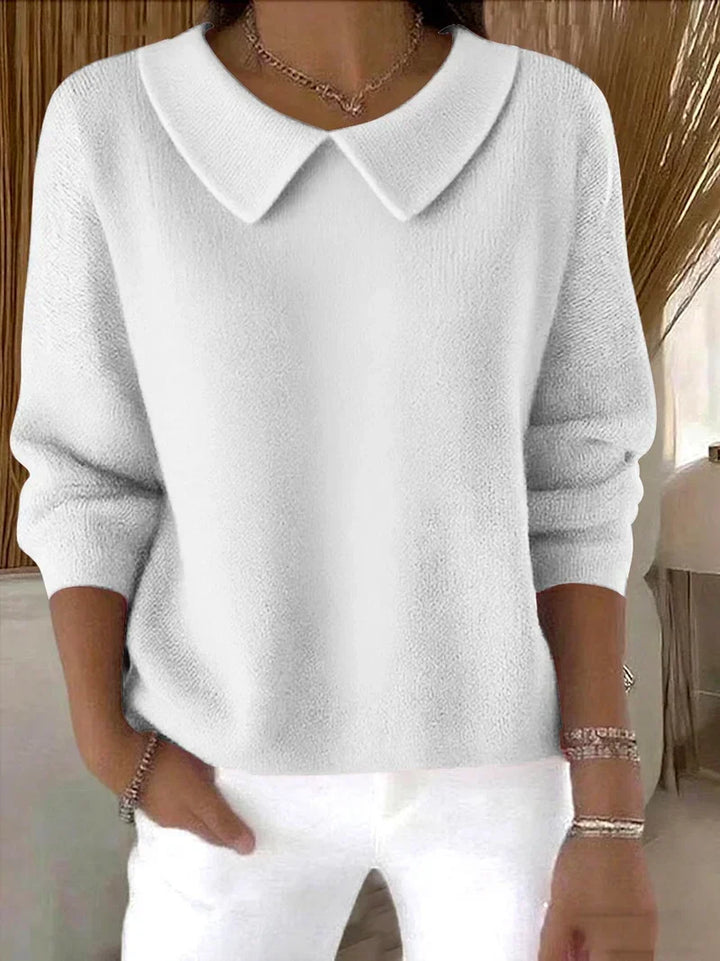 Kragenstrick Damenpullover – Mavelle