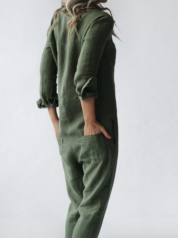 Echoarchiv | April Langarm-Jumpsuit