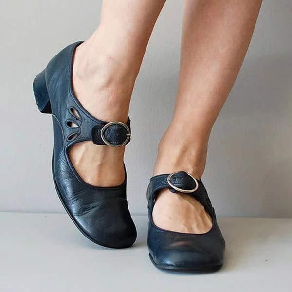 Echoarchiv | Beatrice Keil Leder Orthopädische Schnallensandalen
