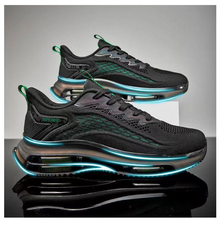 Lässige, atmungsaktive Sneakers mit doppeltem Luftpolster – Névara