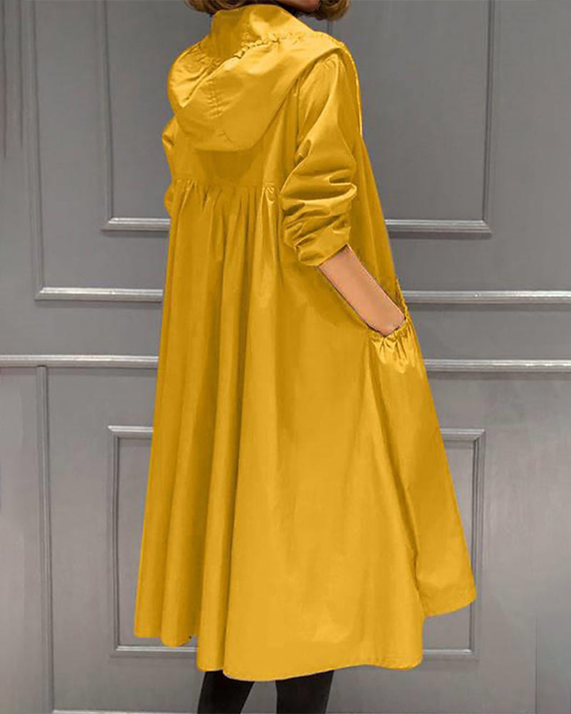 Echoarchiv | Langer Trenchcoat Mit