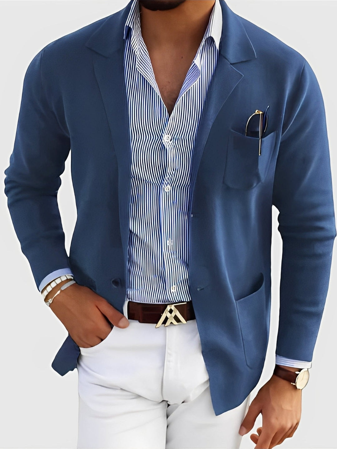 Echoarchiv | Eleganter Blazer mit Taschen für Männer