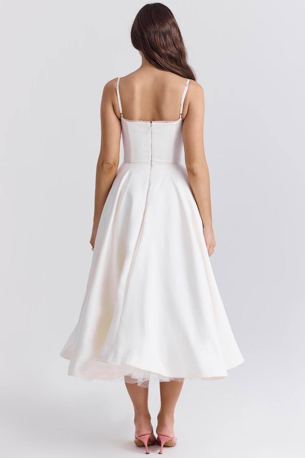 Elegantes Schlankmachendes Kleid für Damen