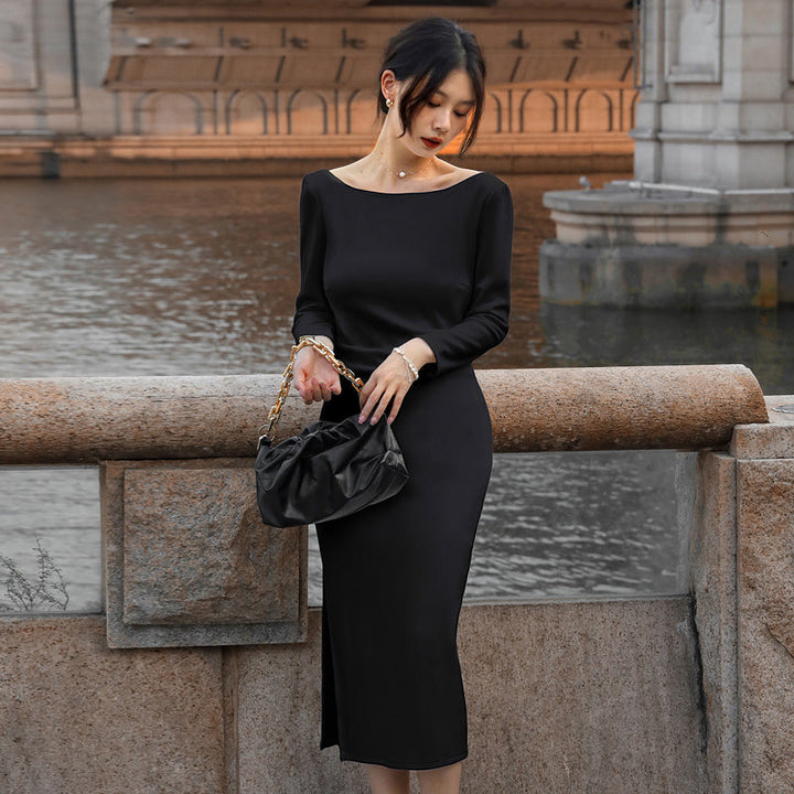 Frauen Neue Französisches Kleid – Élara