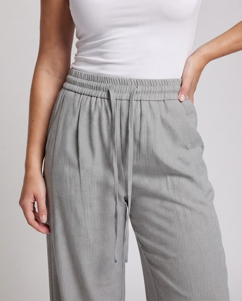 Damen Elegante und weite Loose-Fit Stoffhose Echo Archiv