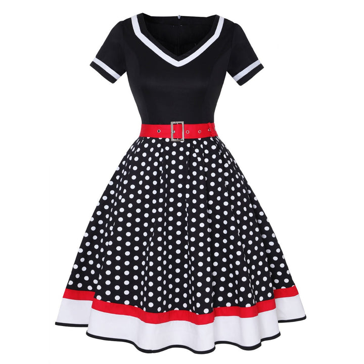 Echoarchiv | Vintage Hepburn Polka Dot Kleid