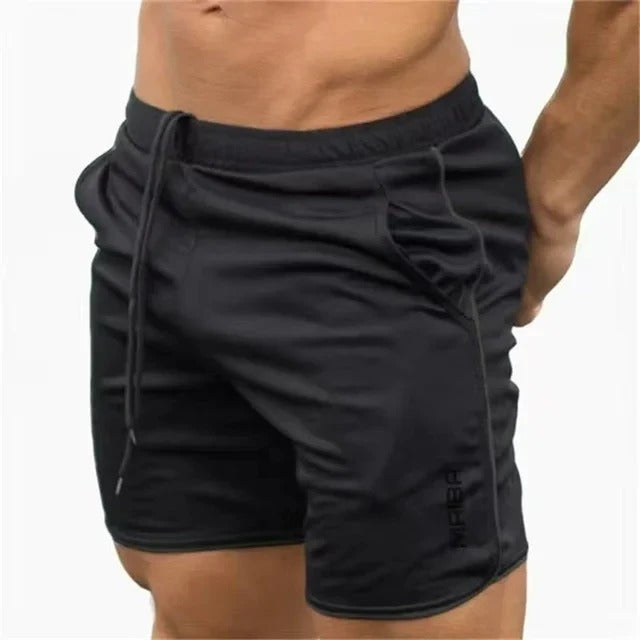 Slim Fit Badehose aus elastischem Stoff für Herren – Marzano