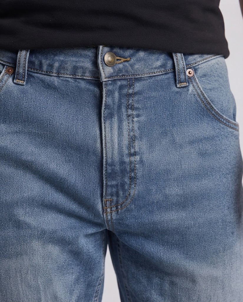 Herren Casual Baggy Jeans Echoarchiv