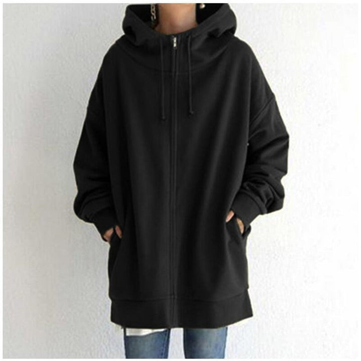 Echoarchiv | Fleece-Hoodie mit Reißverschluss