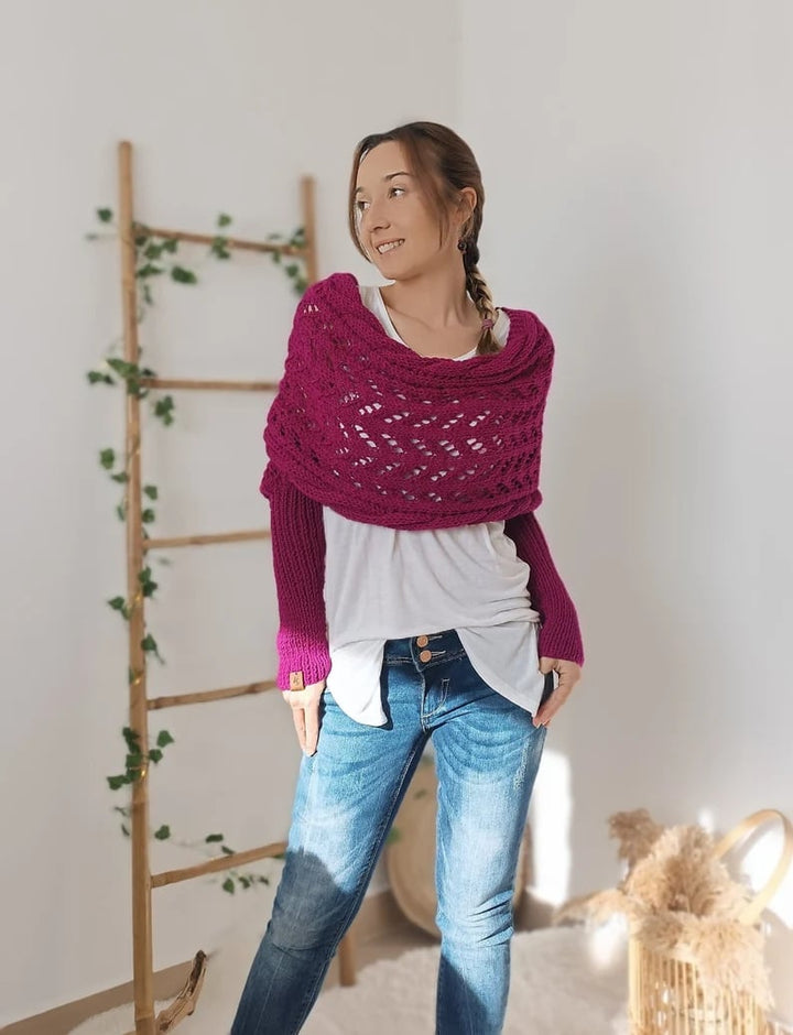 Echoarchiv | Bequemer Strickschal