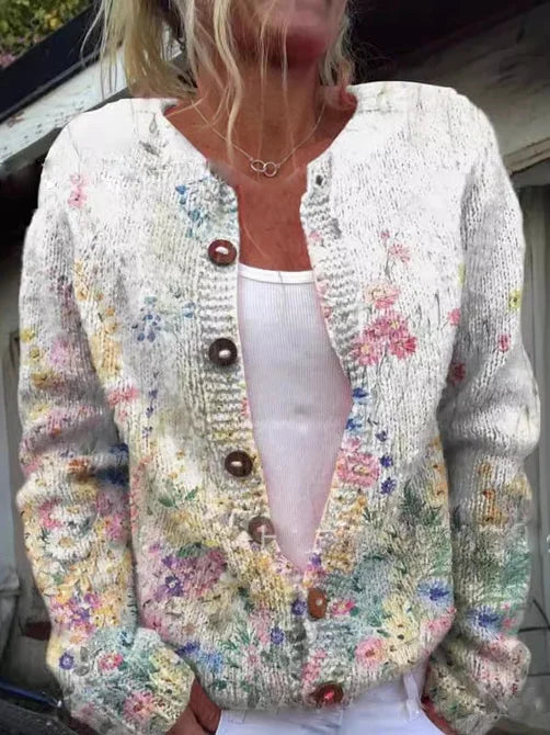 Echoarchiv | Weste mit Blumenmuster