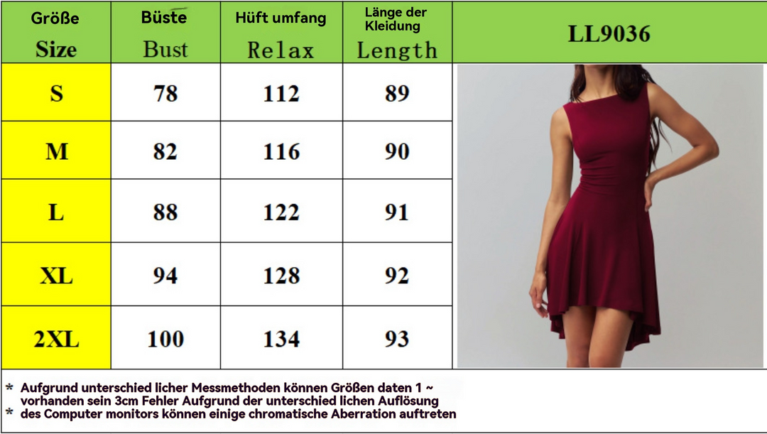 Echoarchiv | Ärmelloses Kleid mit Kragen