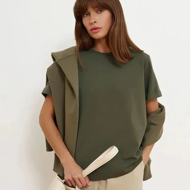 Echoarchiv | Klara Damen-T-Shirt Aus 100% Baumwolle