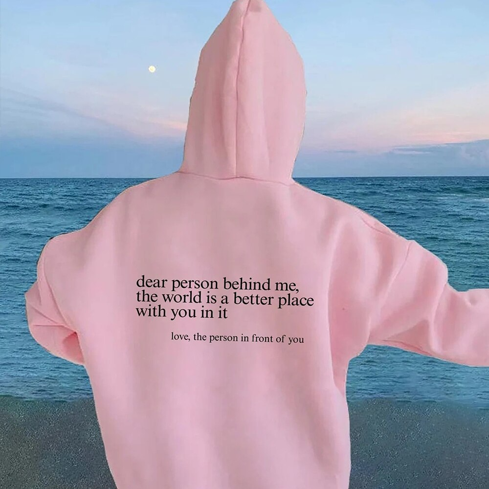 Echoarchiv | Hoodie mit Rücken-Spruch
