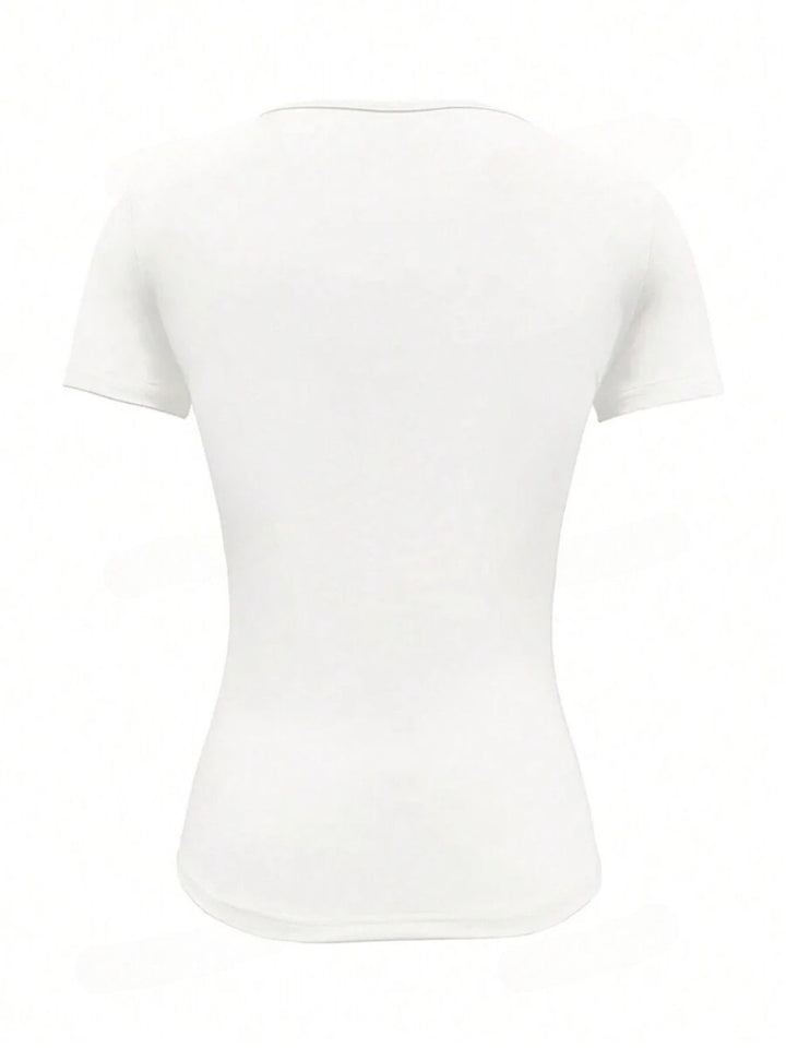 Echoarchiv | Rundhalsausschnitt Kurzarm T-Shirt