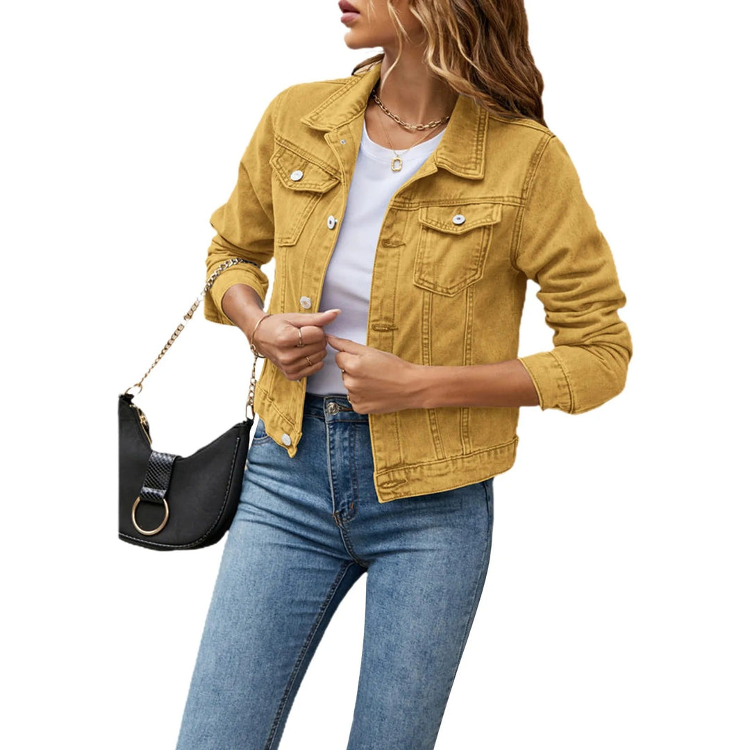 Echoarchiv | Sommerjeansjacke mit Knöpfen für Damen