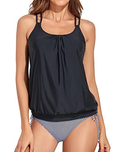 Echoarchiv | Athletische Zweiteilige Tankini Badeanzüge für Frauen Bauchkontrolle Schwimmanzüge