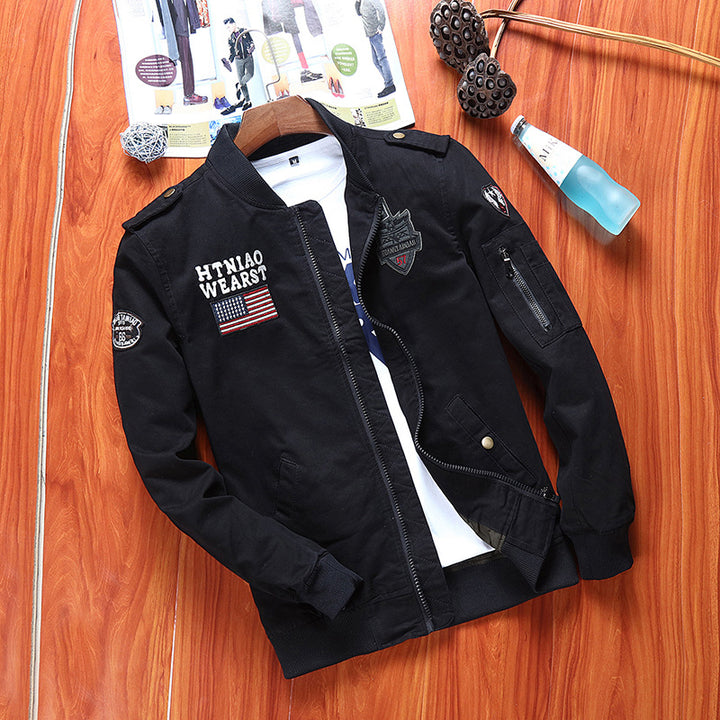 Herren Vintage Bomberjacke Echoarchiv