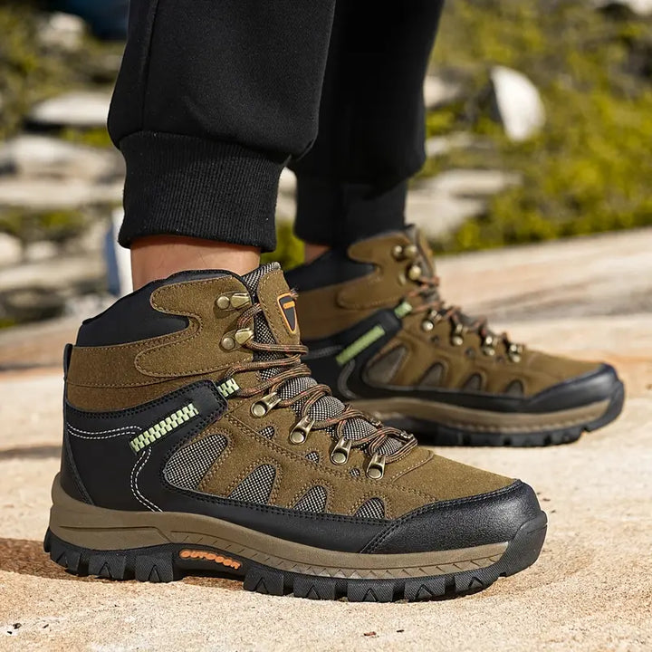 Echoarchiv | Herren Stilvolle Hohe Wanderschuhe