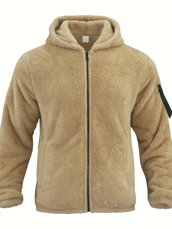 Echoarchiv Teddyjacke mit Reißverschluss für Männer