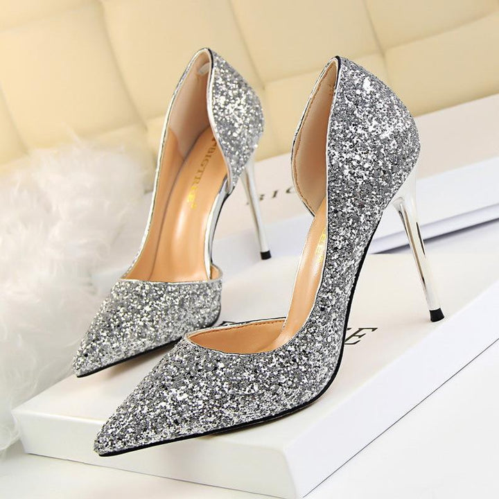 Echoarchiv | Elegante Glitzernde Nadelabsätze