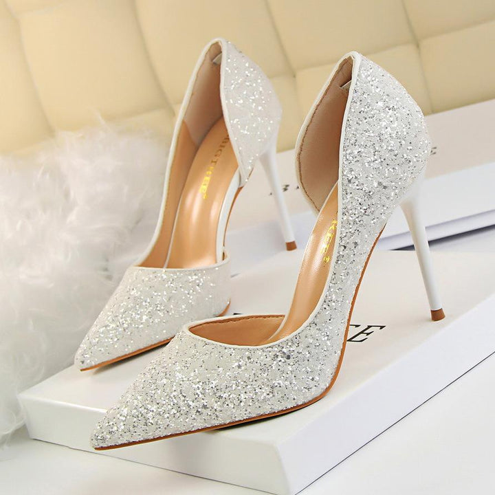 Echoarchiv | Elegante Glitzernde Nadelabsätze